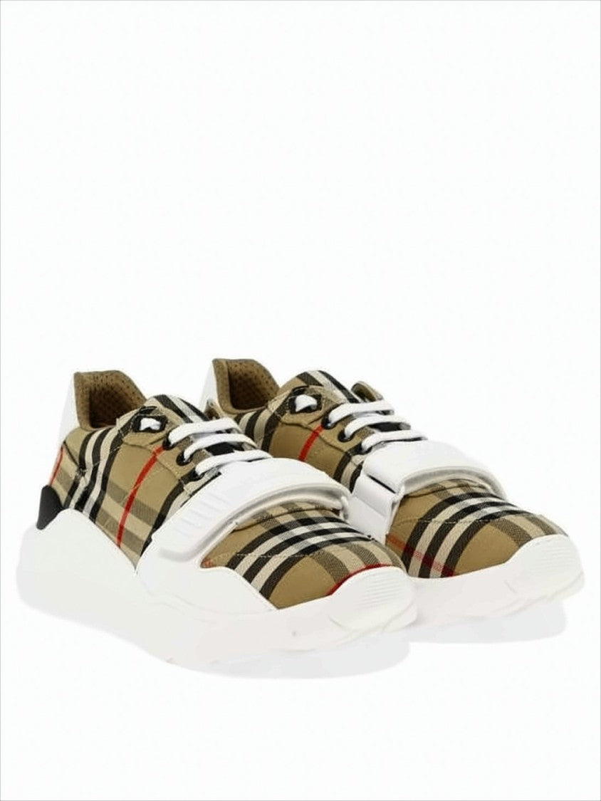 Vintage Check Sneakers with Sole