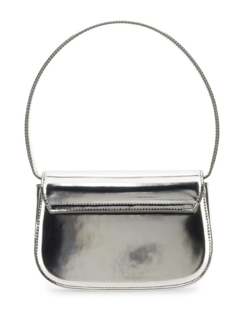 Silver Metallic Shoulder Bag