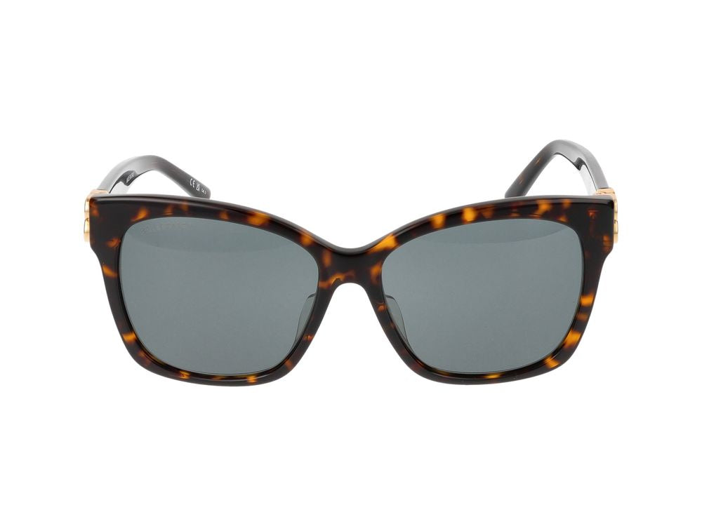 Sunglasses Balenciaga BB0102SA 002 havana gold green 57/16/145