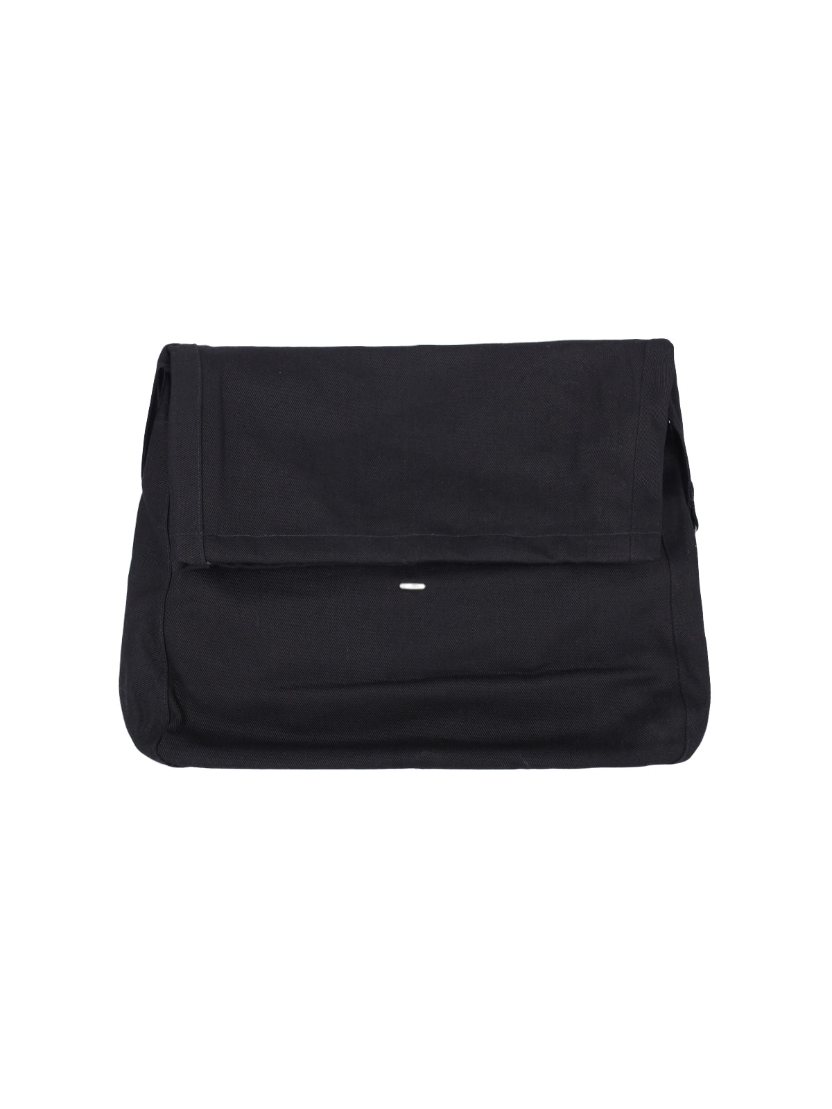 Minimalist Black Bag with Subtle Detailing