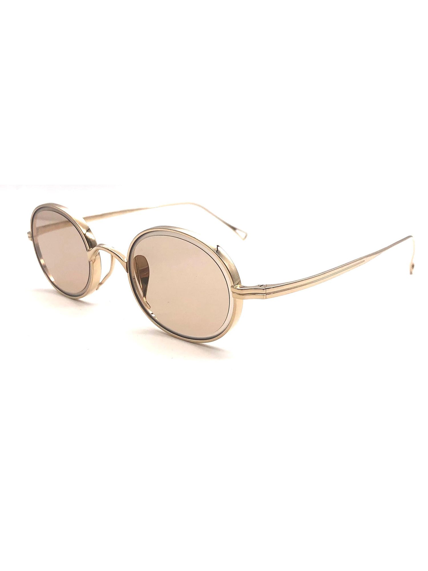 Oval Titanium Optical Frames with Minimalist Design