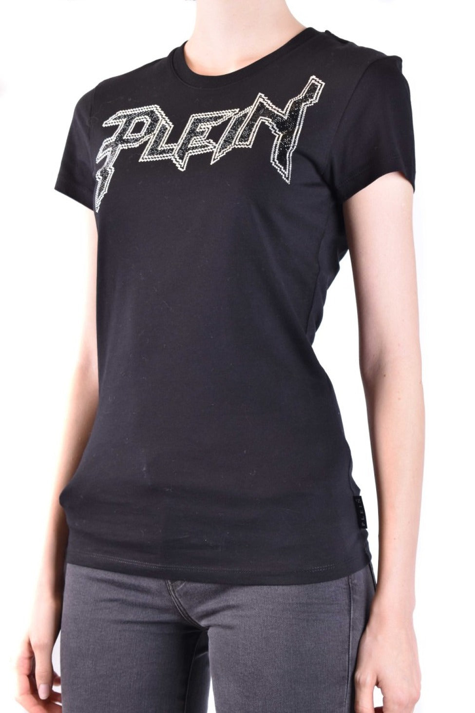 Embellished Logo T-Shirt With Cotton Fabric And Tailored Fit