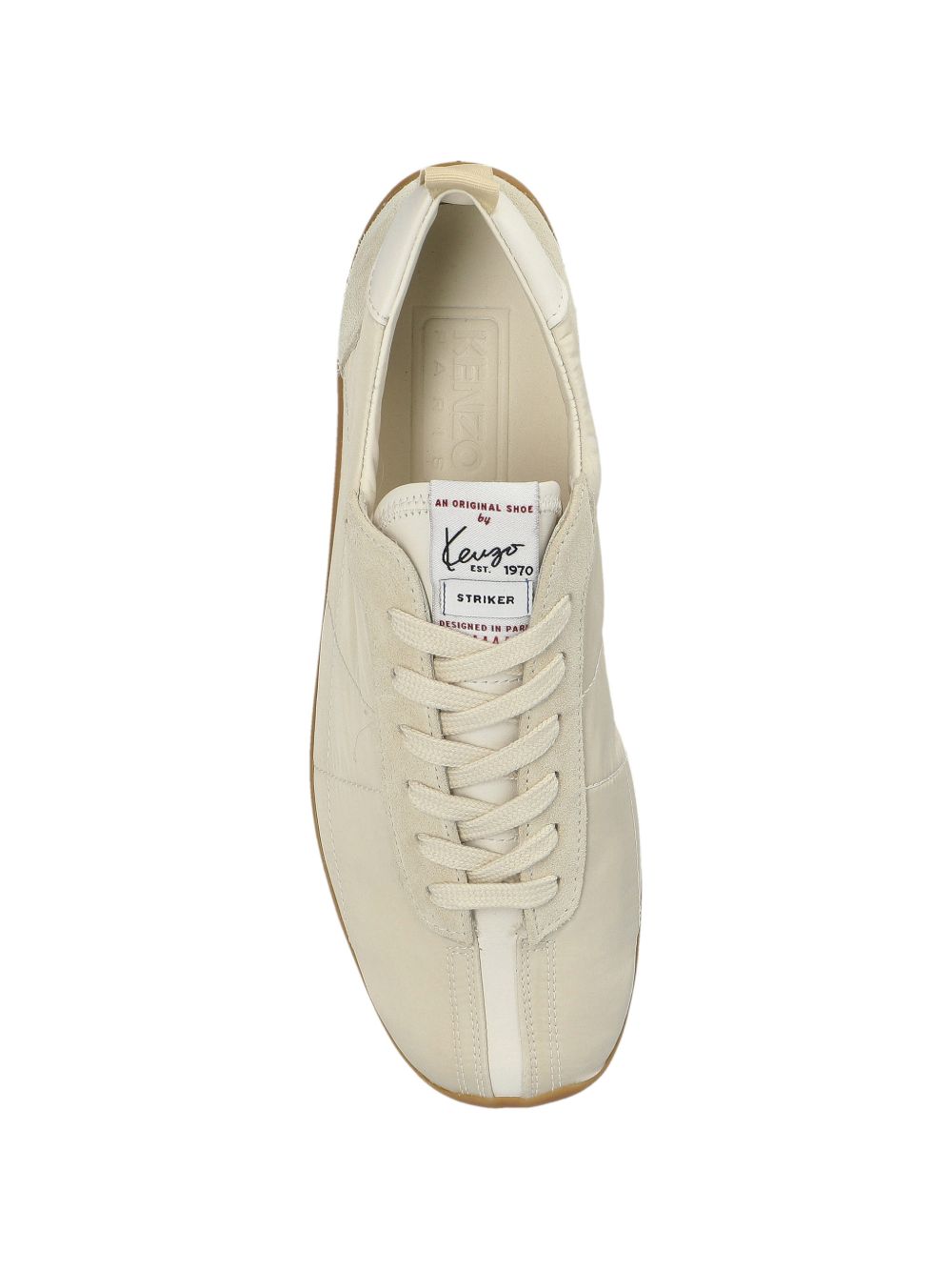 Panelled Lace-Up Chunky Rubber Sneakers