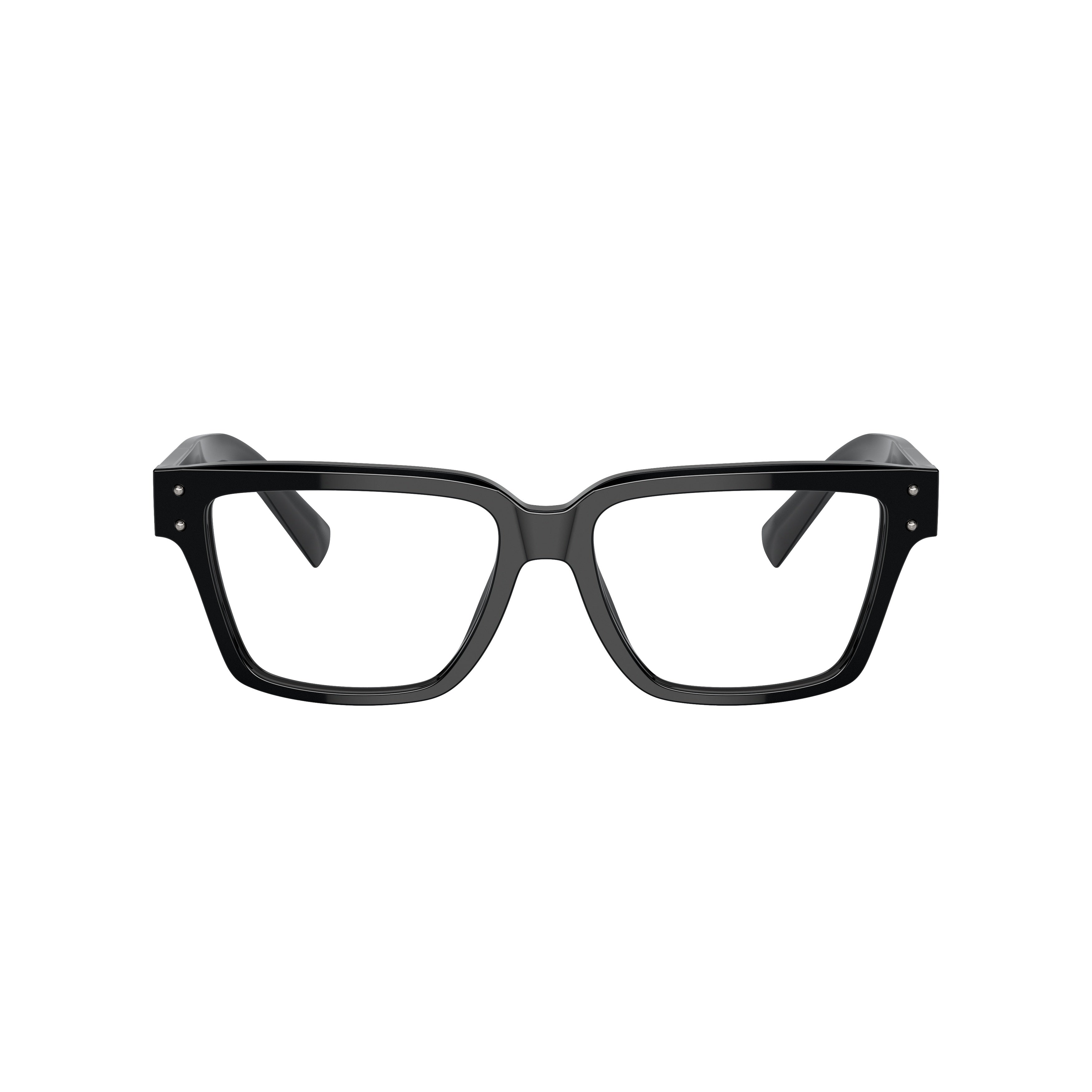 0dg3383 Rectangular Black Acetate Sunglasses
