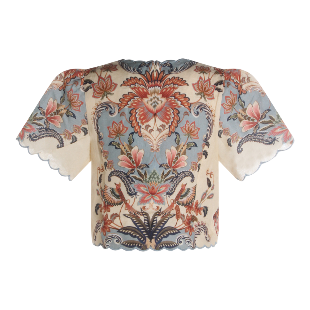 Tropical Print Top