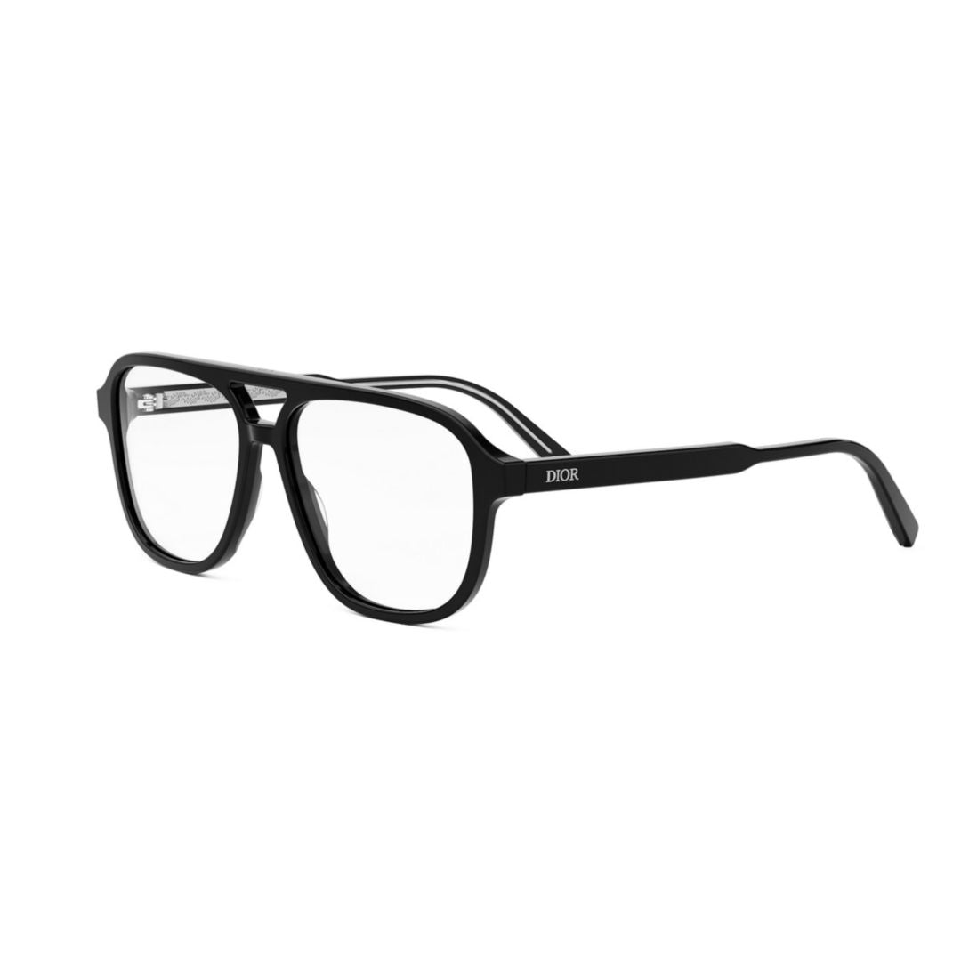 Diorbotanicao A1i Black Rectangular Frame Eyeglasses