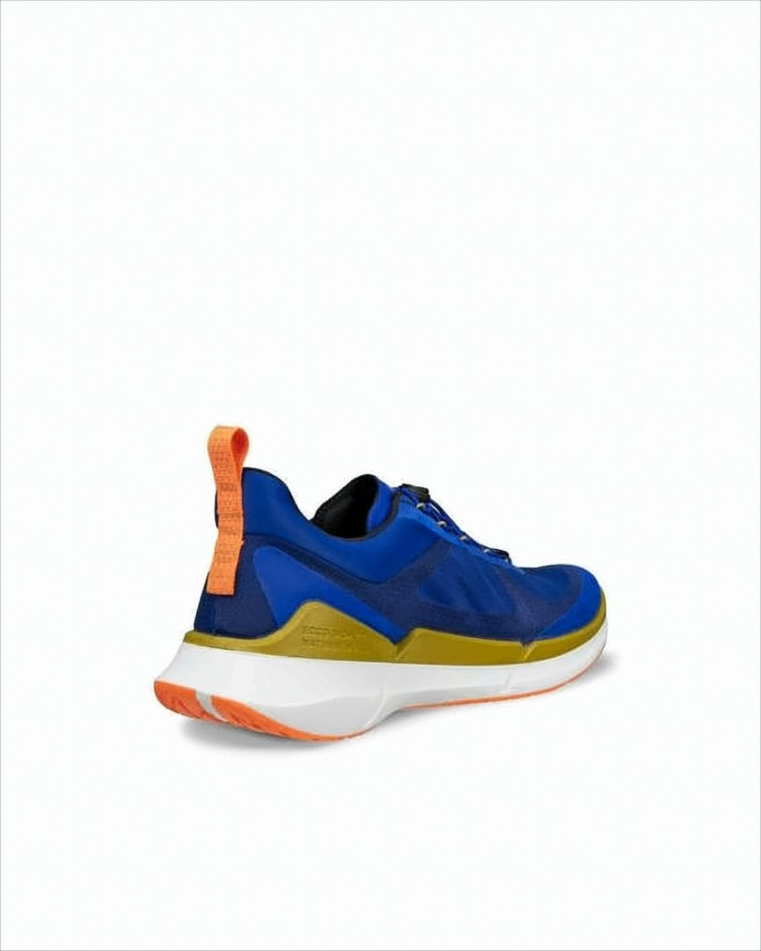 Sleek Blue Fabric Sneakers