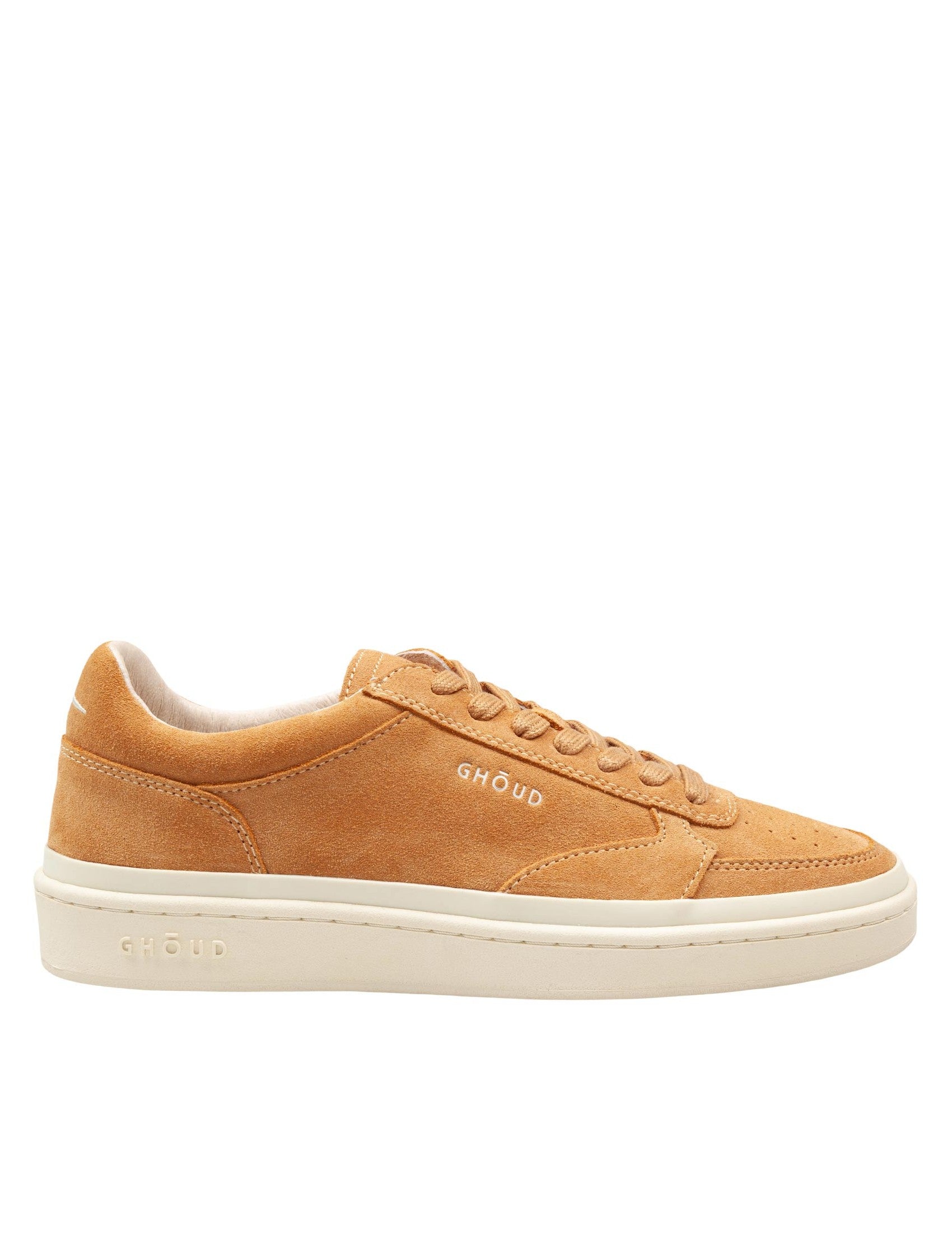 Pads Low Suede Sneakers, Copper Color