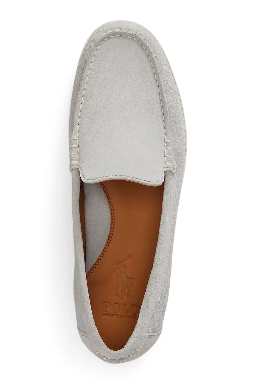 Slip-On Loafers in Soft Suede with Minimalist Design