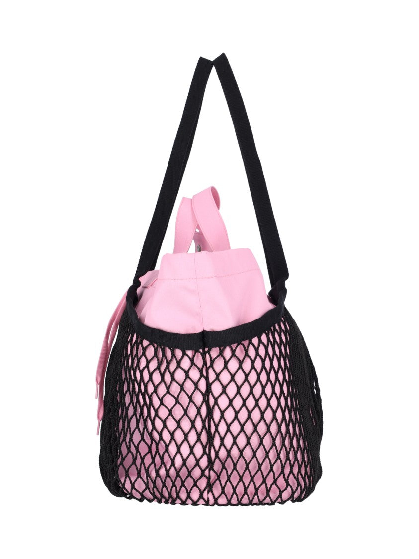 24/7' Tote Bag – Pink & Black