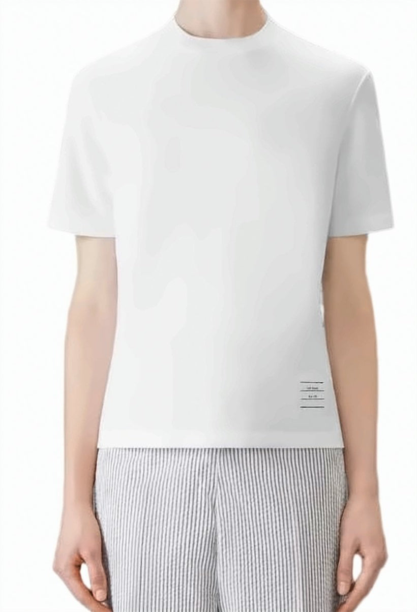 Thom Browne Classic Piqué Short-Sleeve T-Shirt
