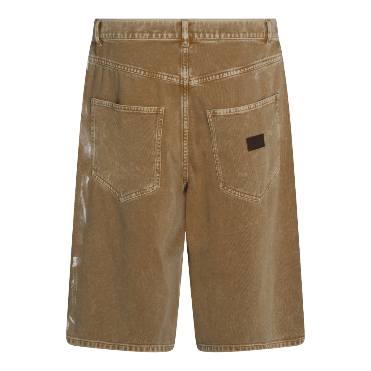 Artistic Paint Splatter Mid-Length Shorts