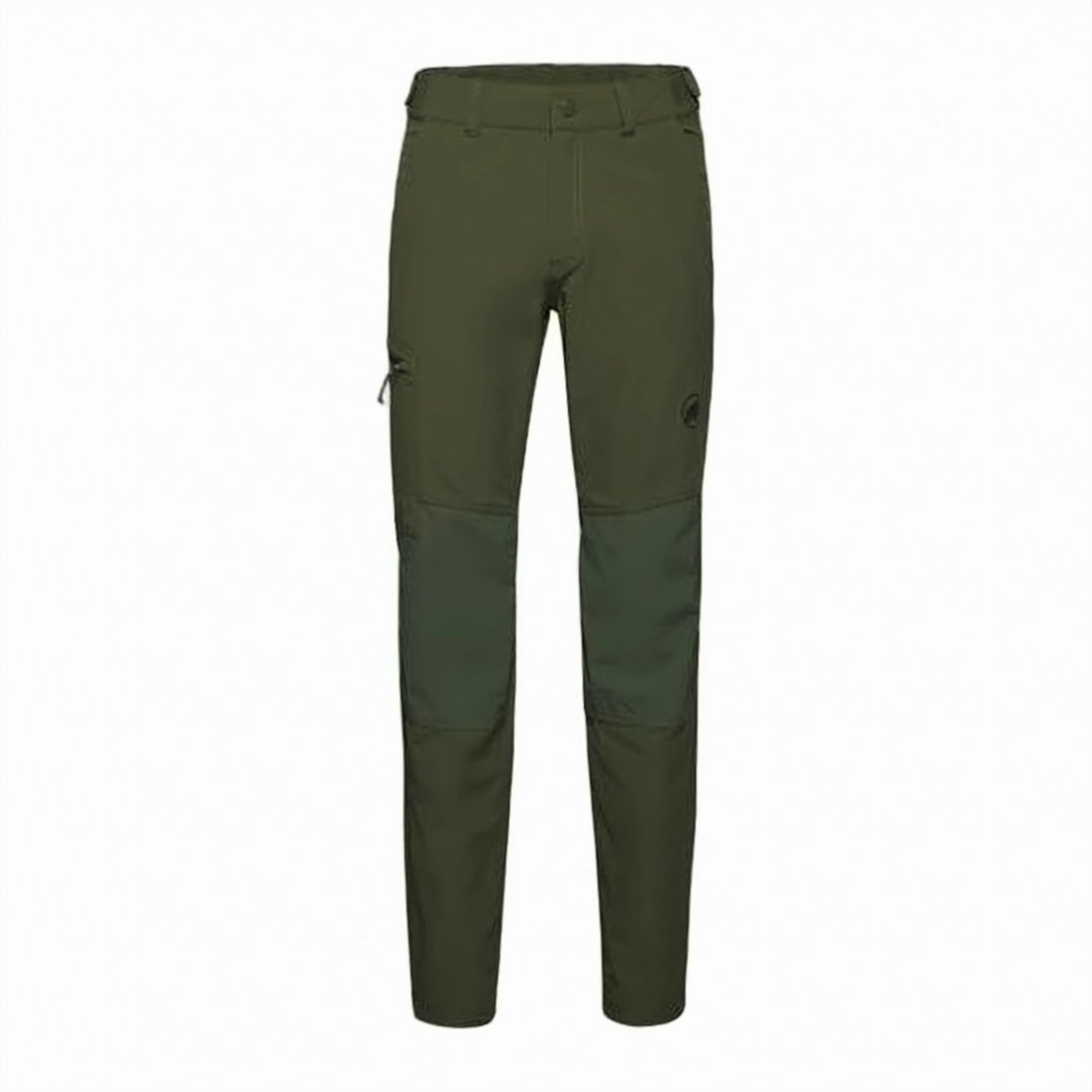 Straight-Fit Two-Tone Casual Pants