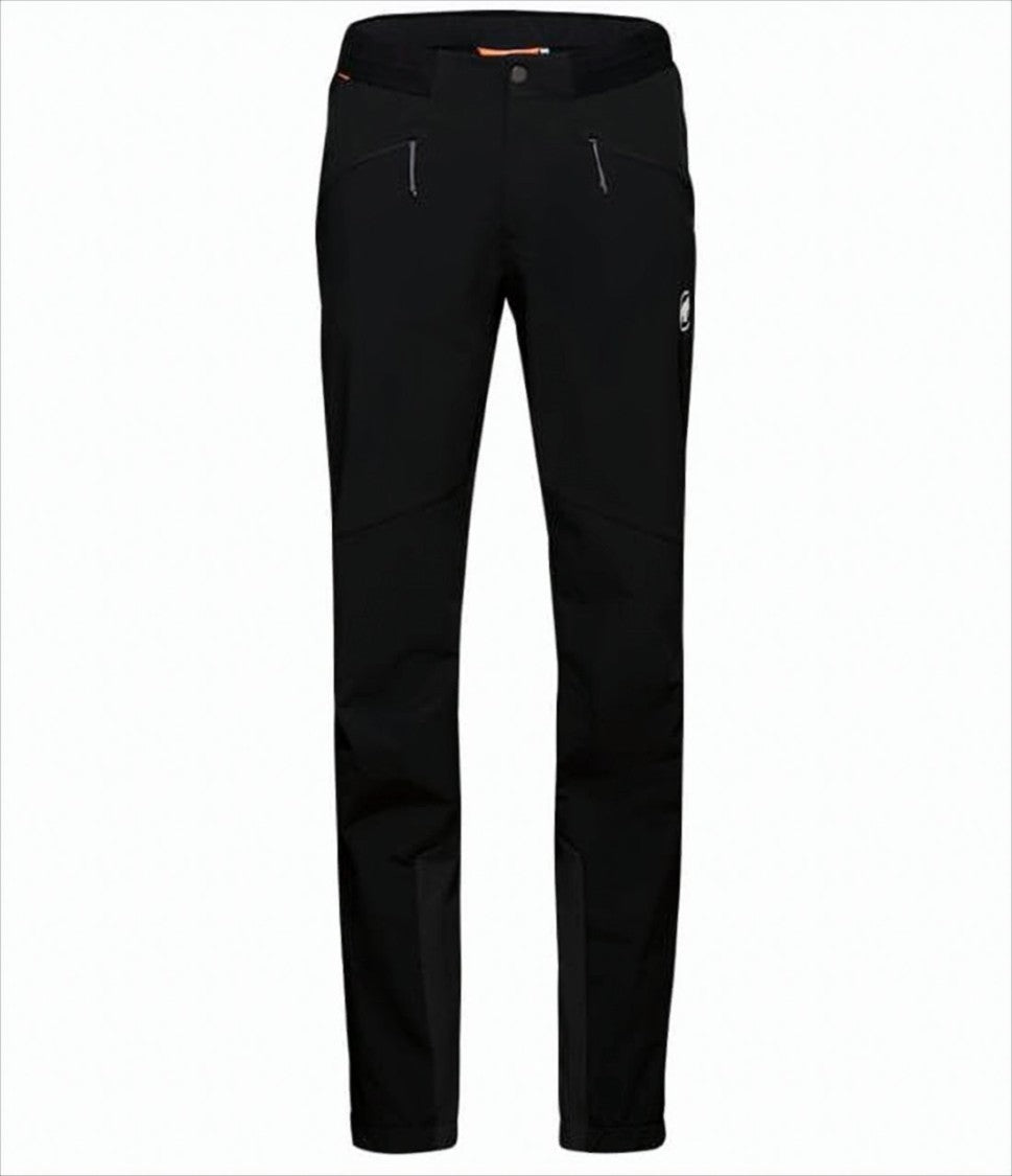Straight-Fit Casual Pants With Reinforced Panels And Zippered Pockets