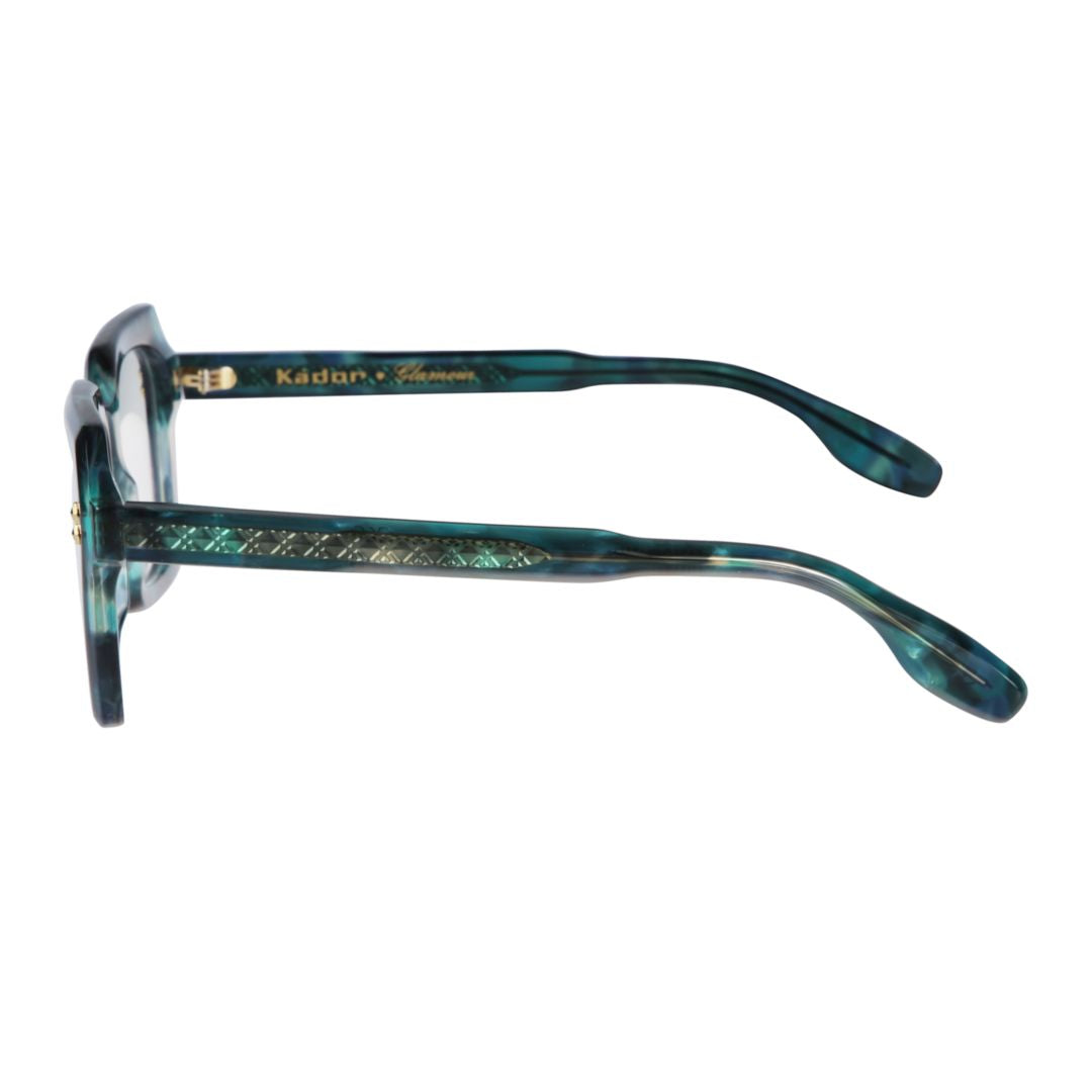 Klara Glamour Oversized Square Frame Eyeglasses