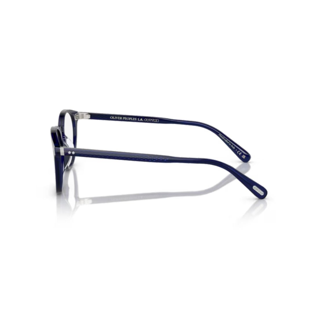 5533u Vista Classic Rounded Square Frame Eyeglasses in Deep Navy Blue