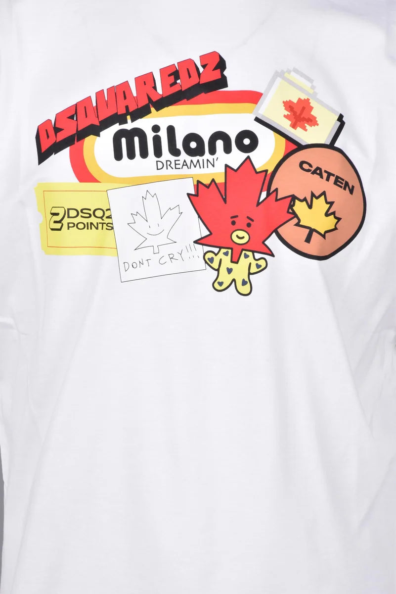 Cotton T-shirt - White