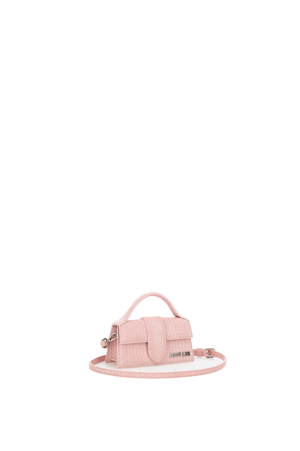 Le Bambino Suede Top Handle Bag