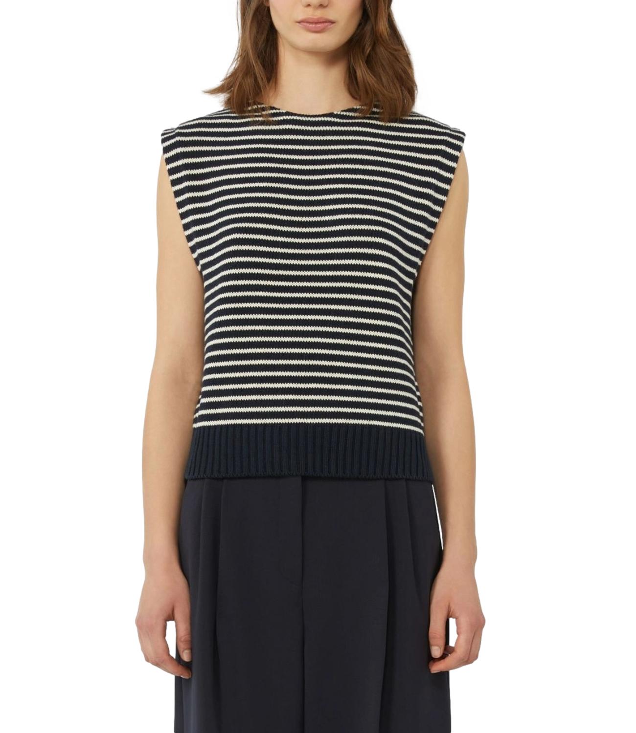 Blue Striped Wkdlanda Cotton Vest