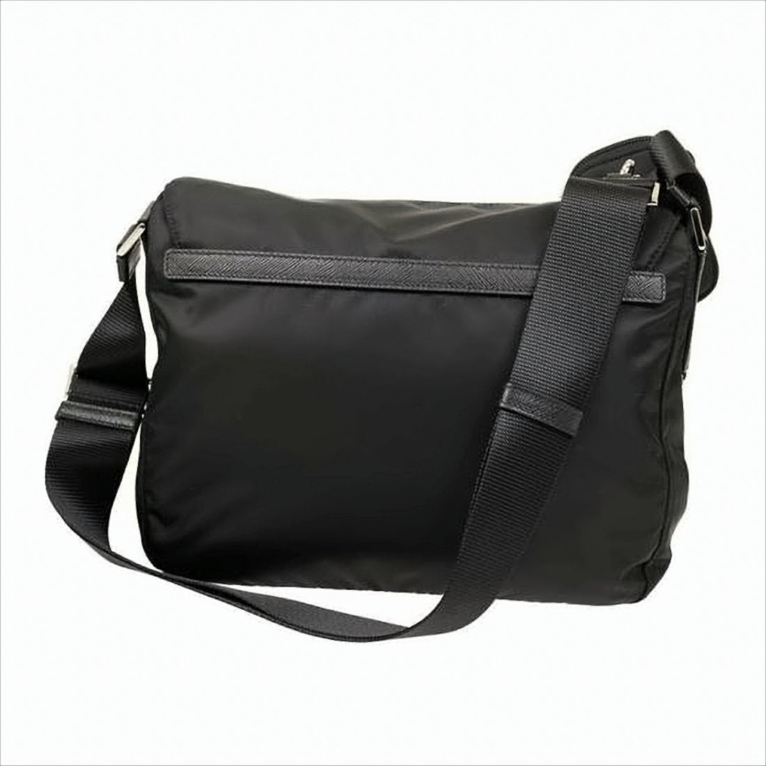 Nylon Crossbody Bag with Adjustable Strap