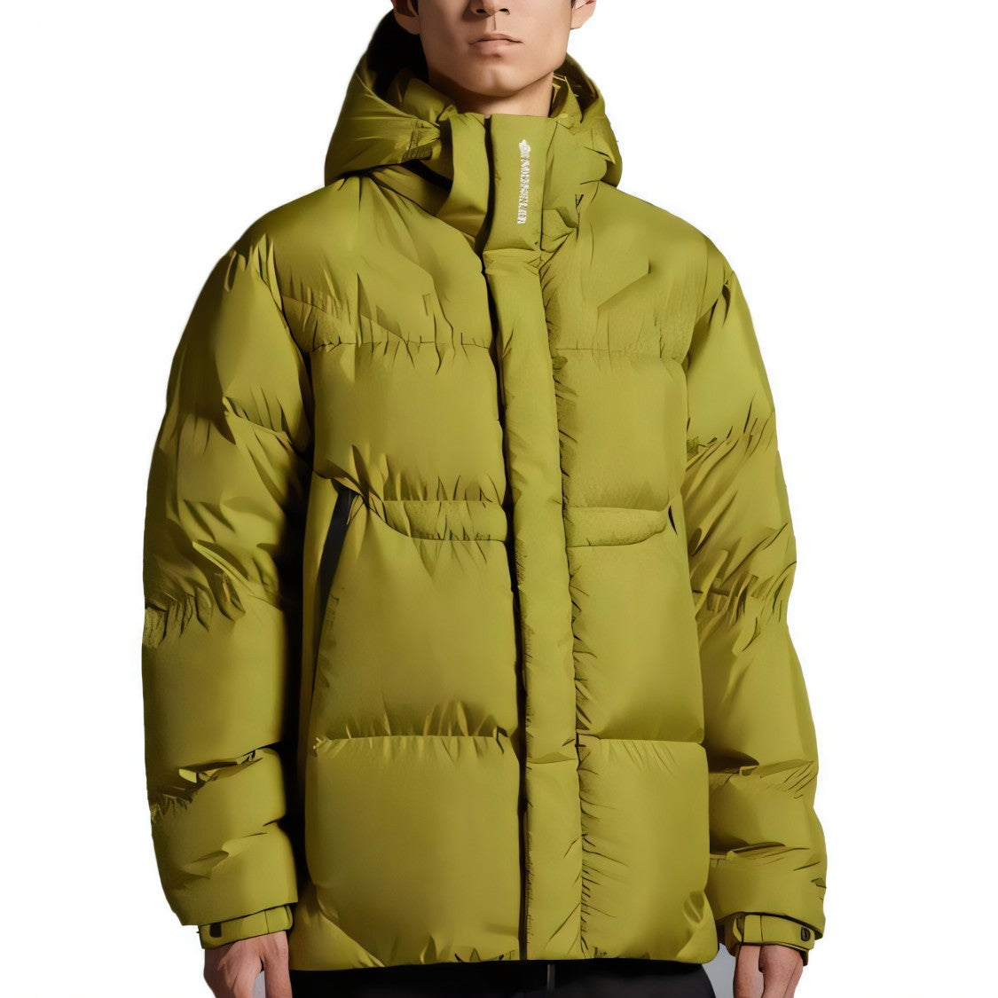 Structured Green Padded Jacket