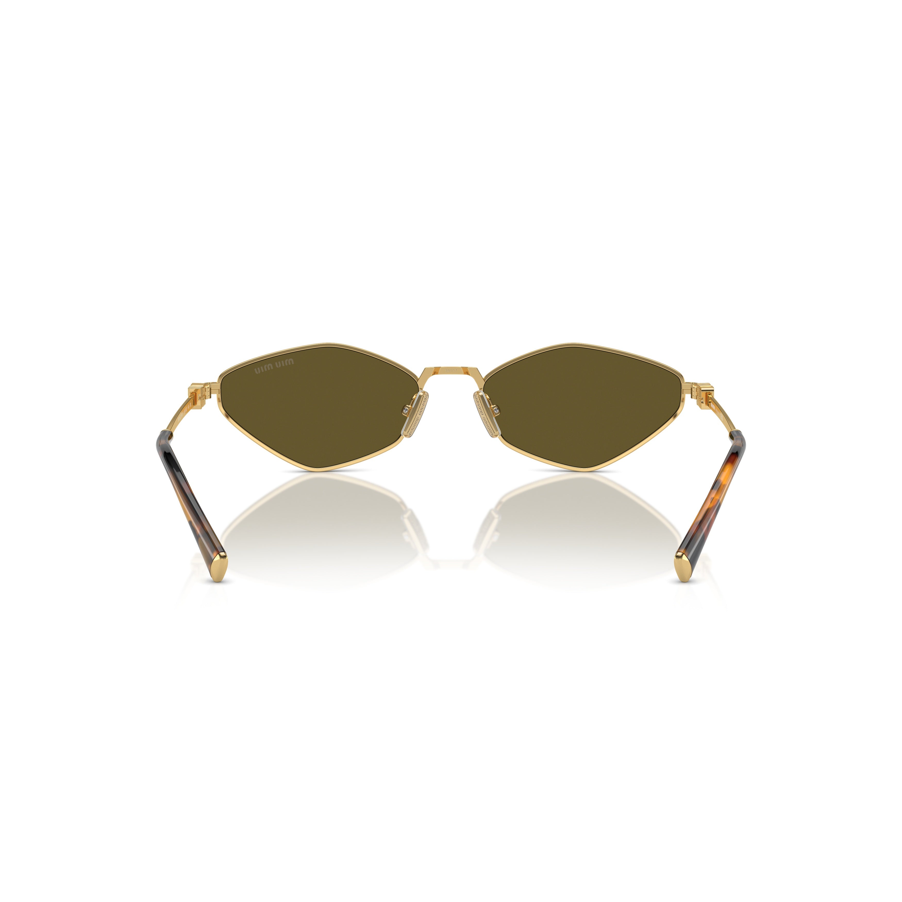 0mu 56zs Angular Gold Metal Sunglasses