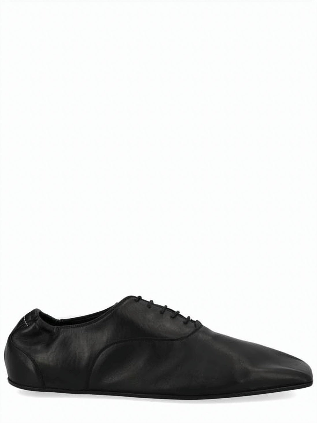 Pointed Toe Black Leather Dress Shoes