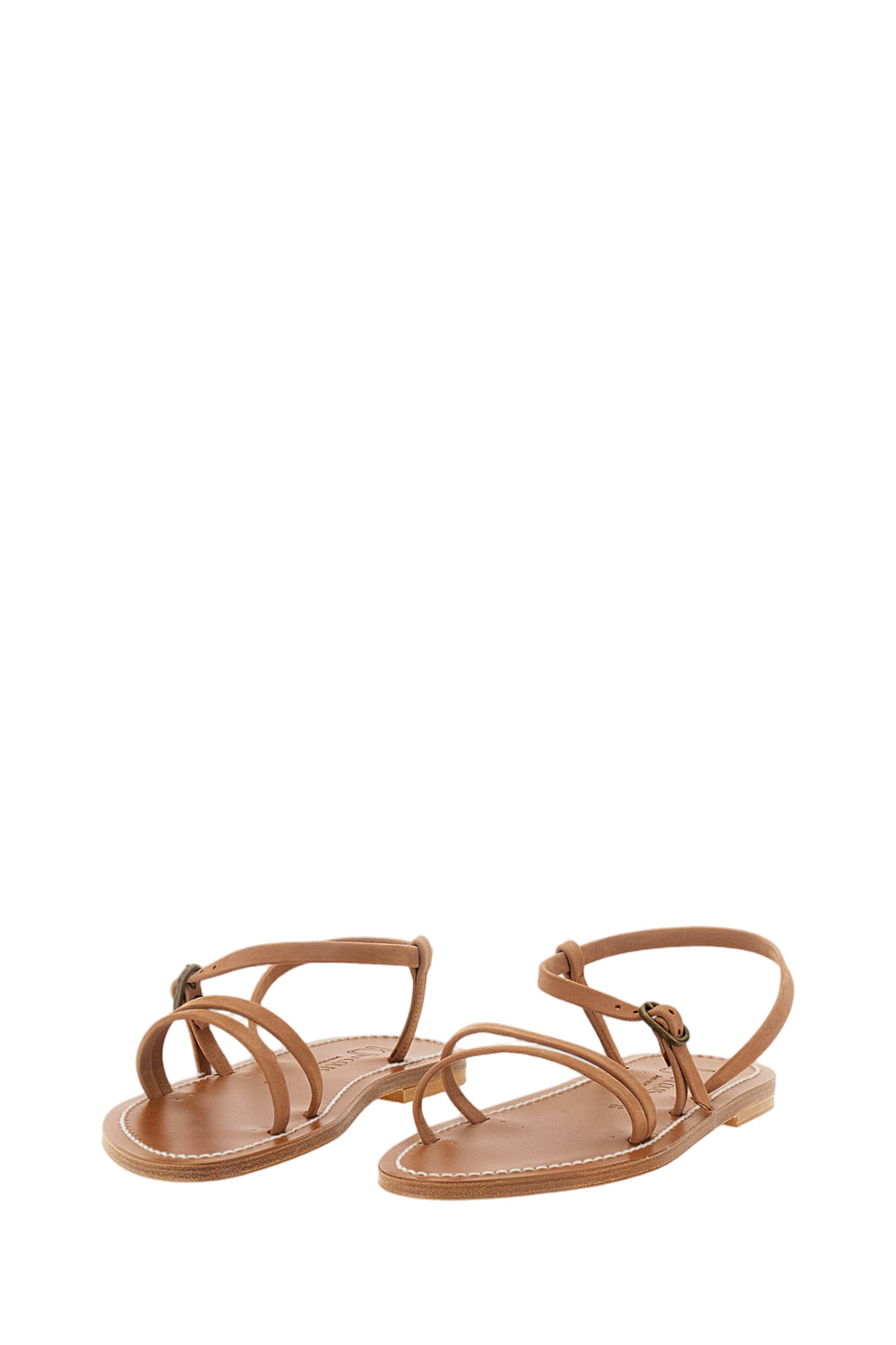 Light Brown Erka Leather Sandals