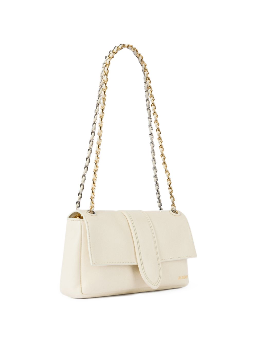 Light Ivory Chain Shoulder Strap Bag