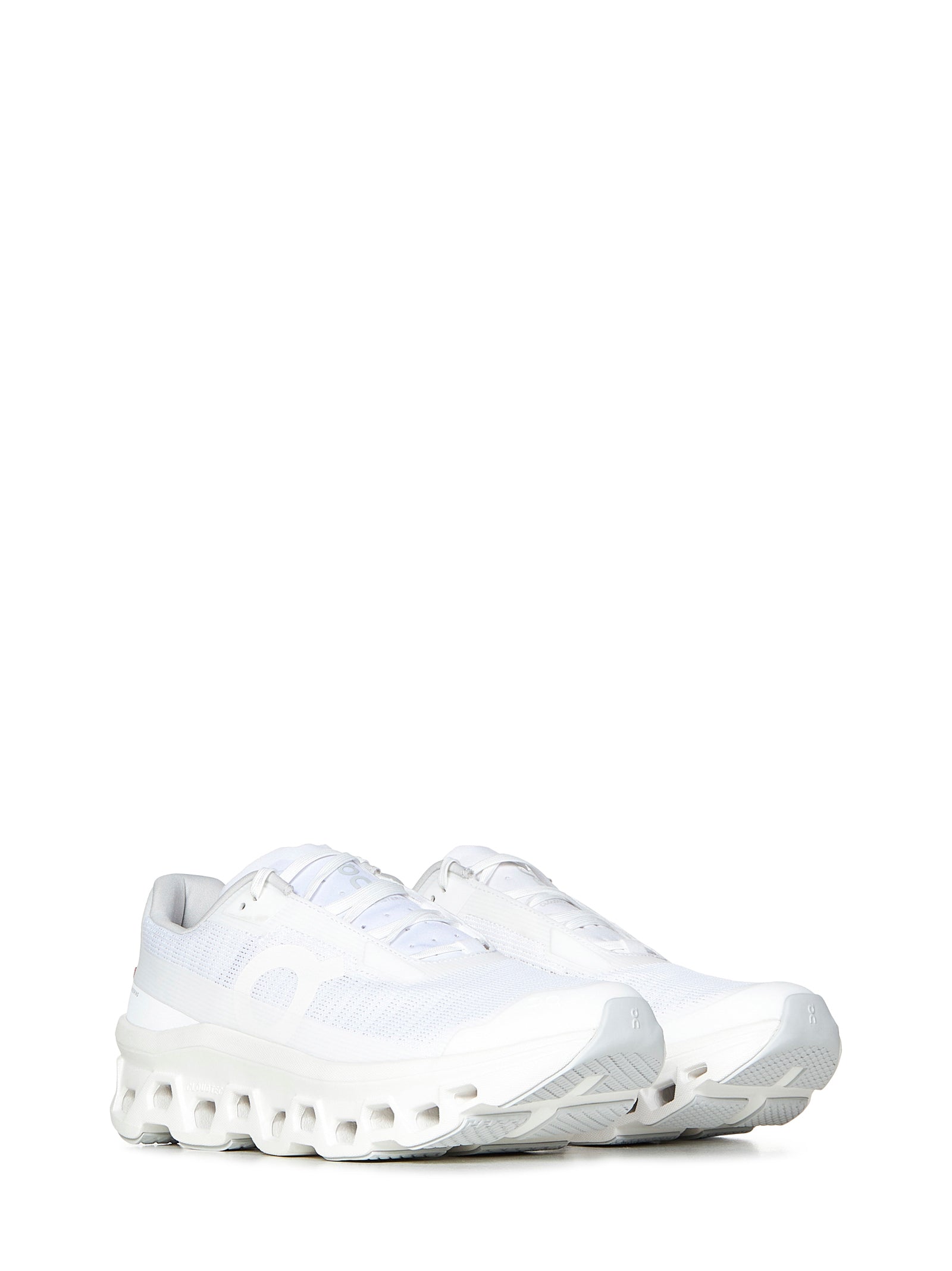 Technical Mesh Sneakers With Perforated Rubber Sole