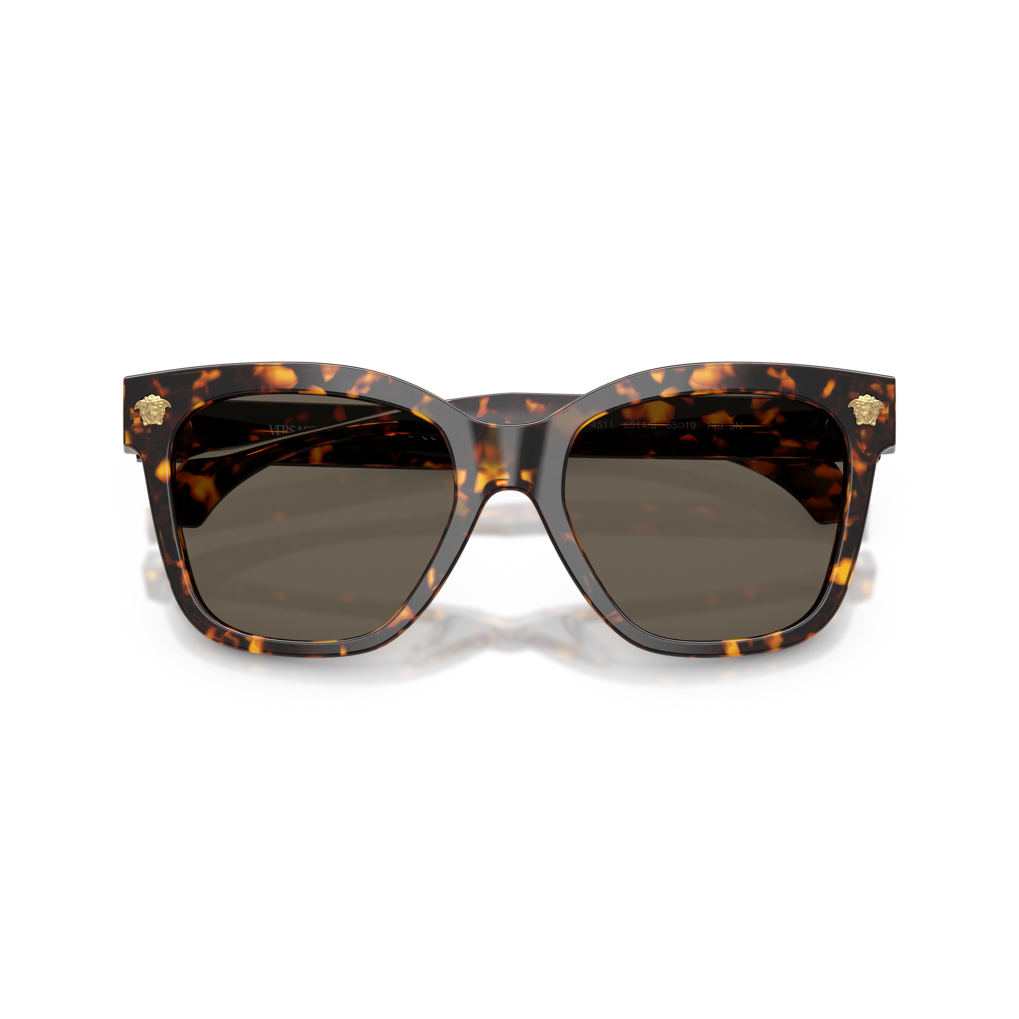 0ve4511 Oversized Tortoiseshell Frame Sunglasses