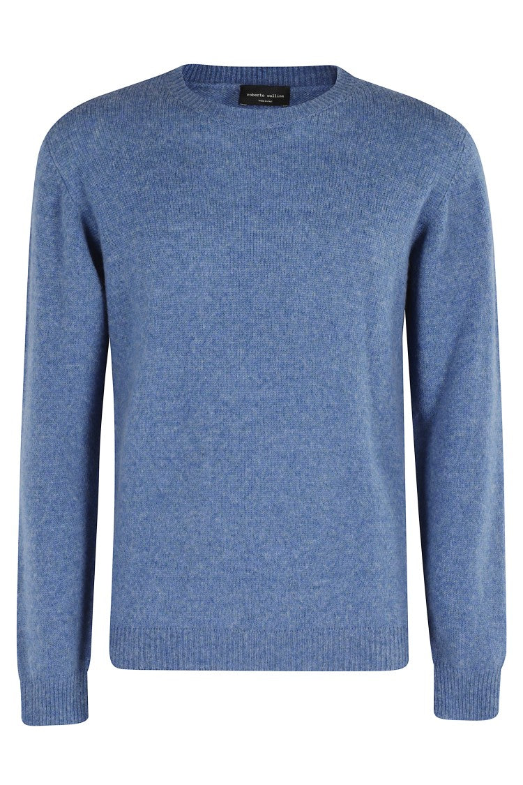 Crew Neck Merino Wool Sweater