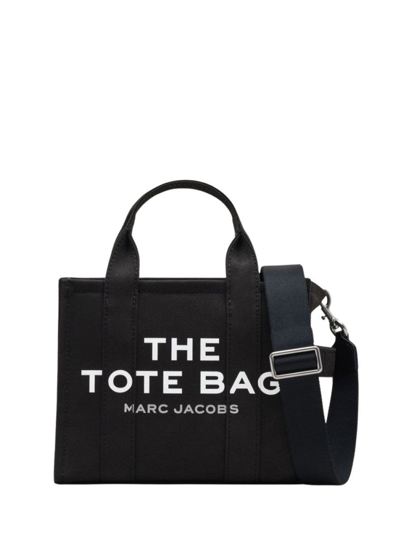 Structured Handbag with Bold Lettering