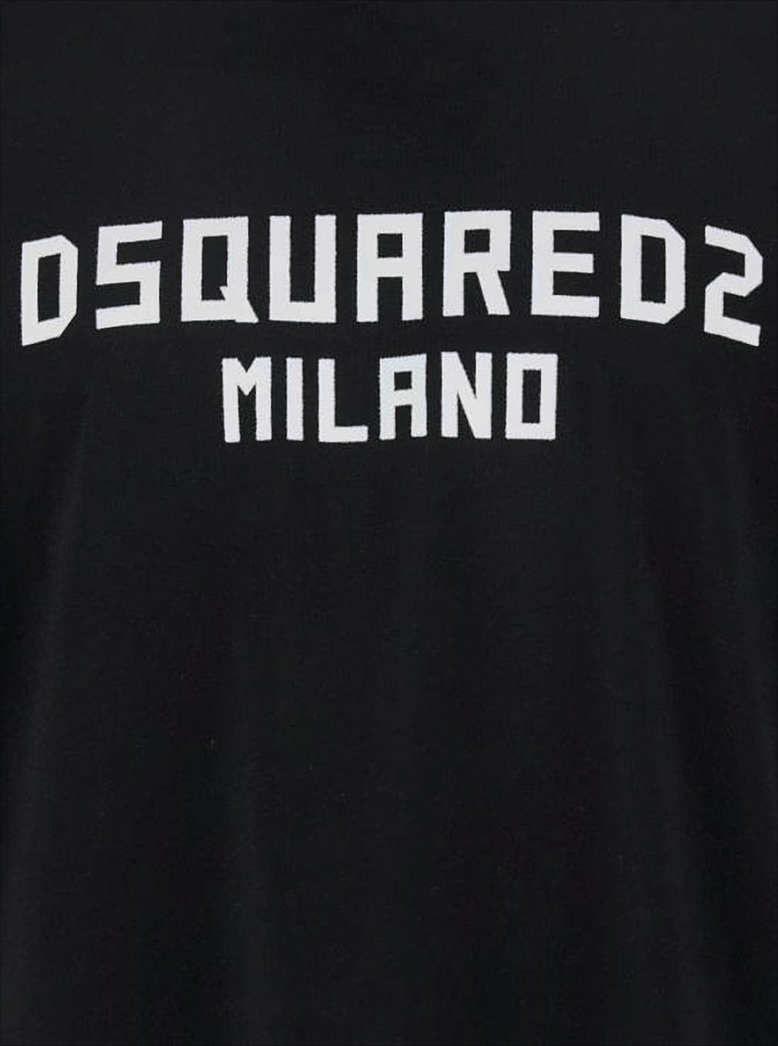 Short-Sleeve T-Shirt with Bold DSQUARED2 Typography