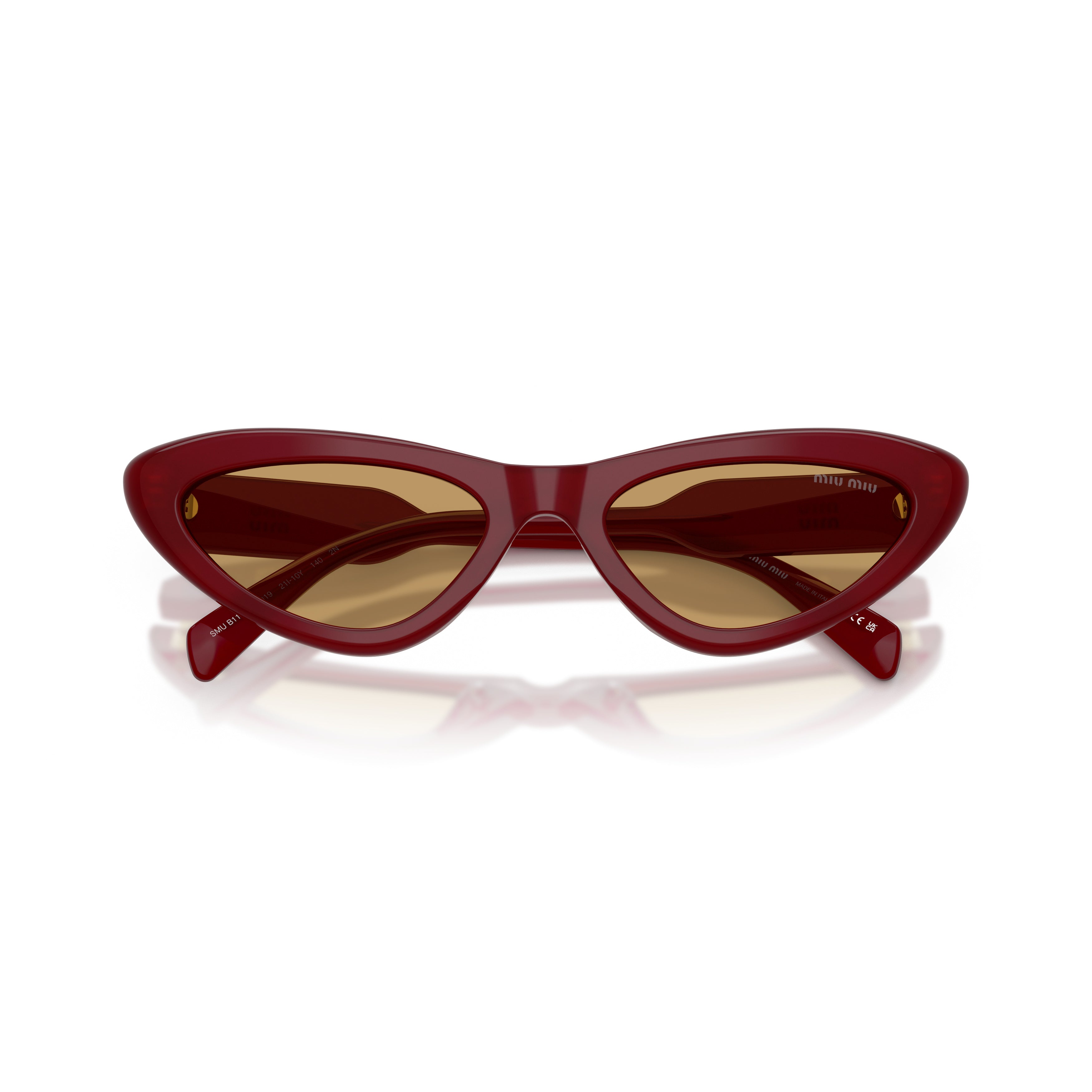 0mu B11su Bold Cat-Eye Sunglasses