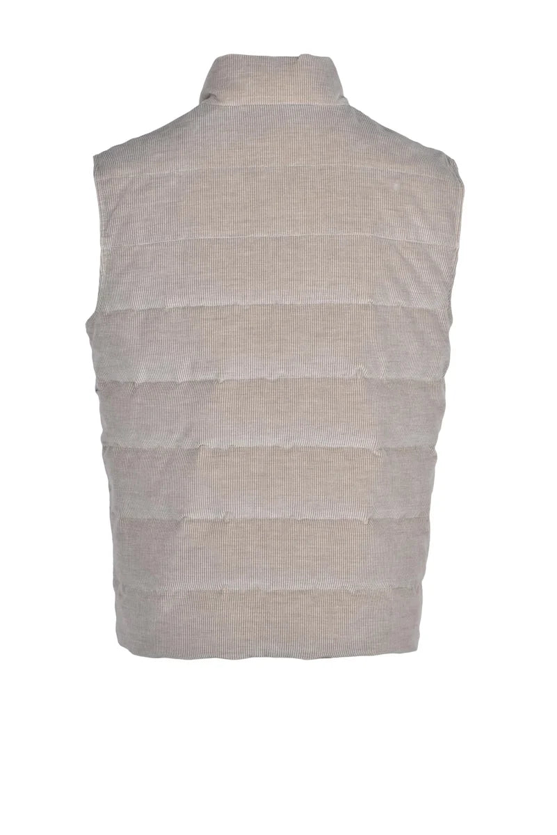 Reversible Gilet - Beige