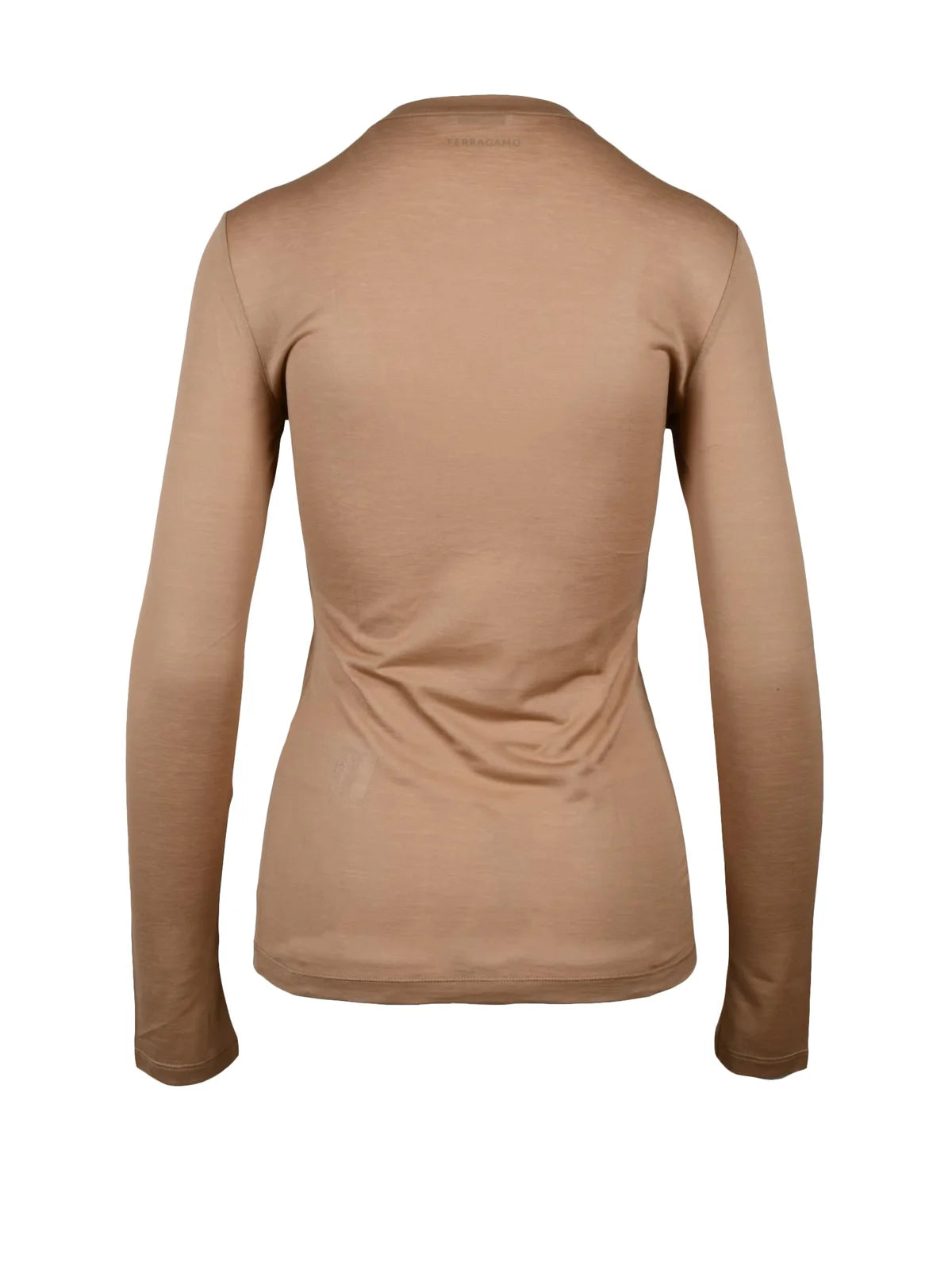 Beige Cotton T-Shirt