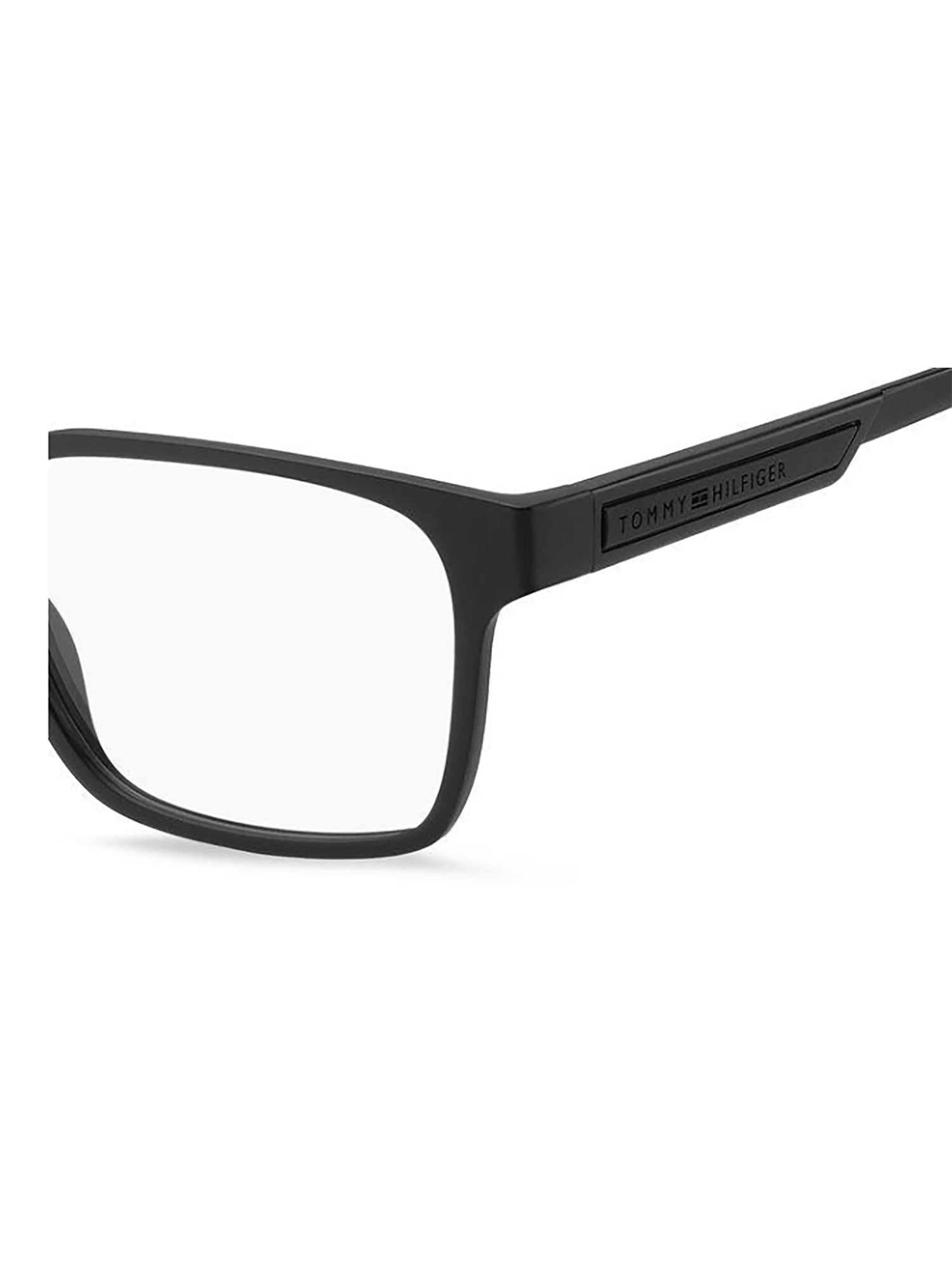 Rectangular Black Optical Frames with Minimalist Aesthetic