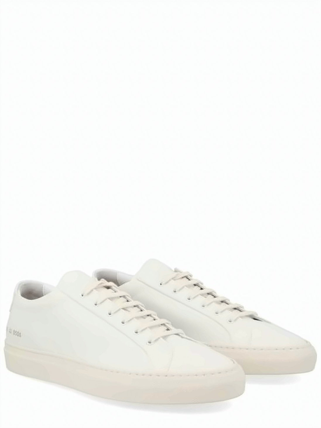 Minimalist Canvas Low-Top Sneakers with Subtle Gold Detailing