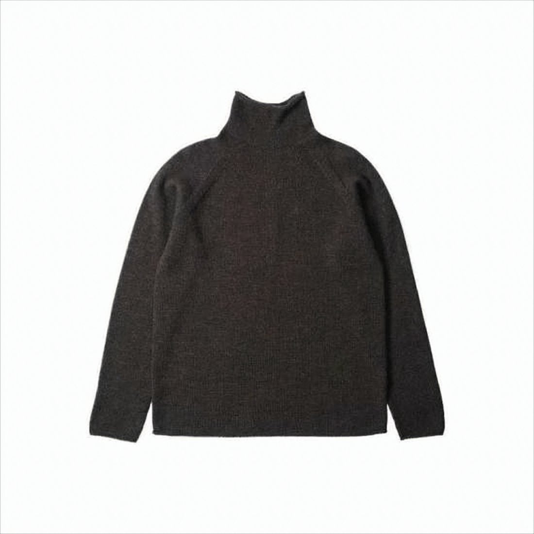 Classic High Turtleneck Wool Sweater