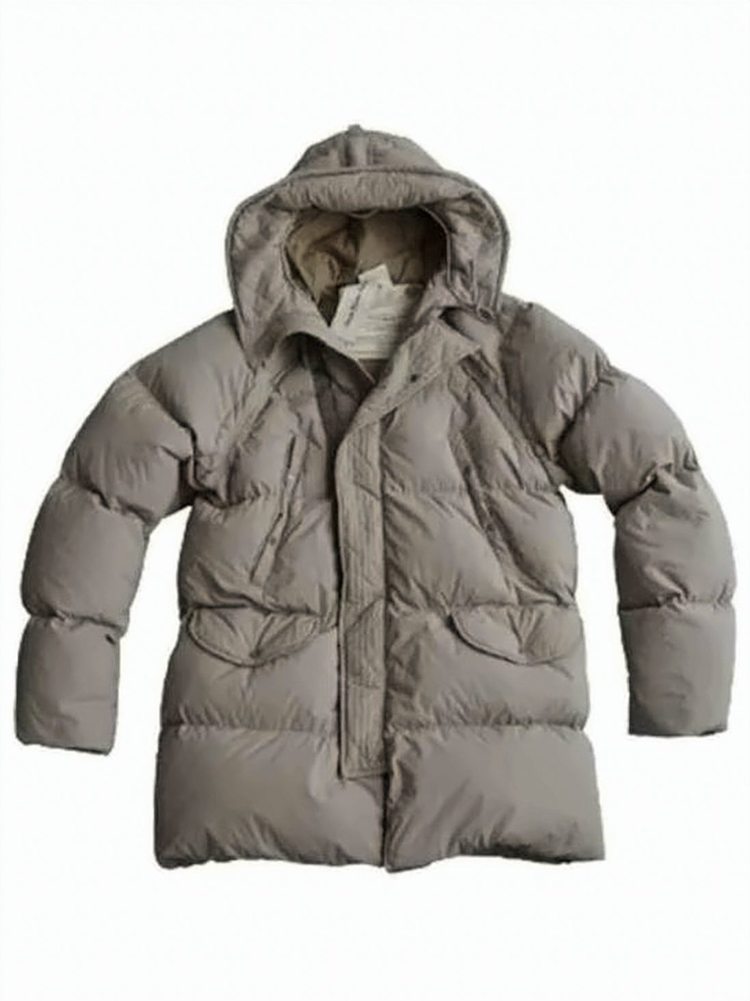 Quilted Padded Jacket with Concealed Zip
