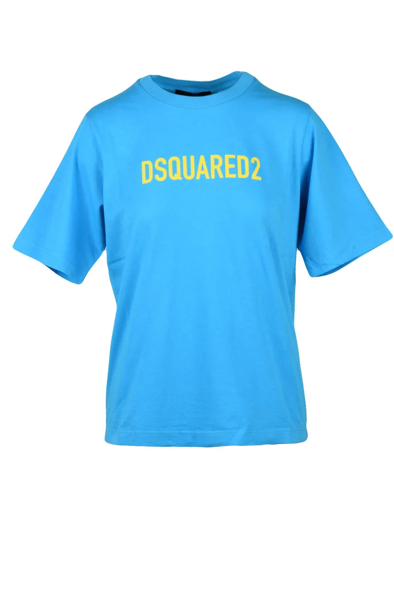 Cotton T-shirt - Light Blue