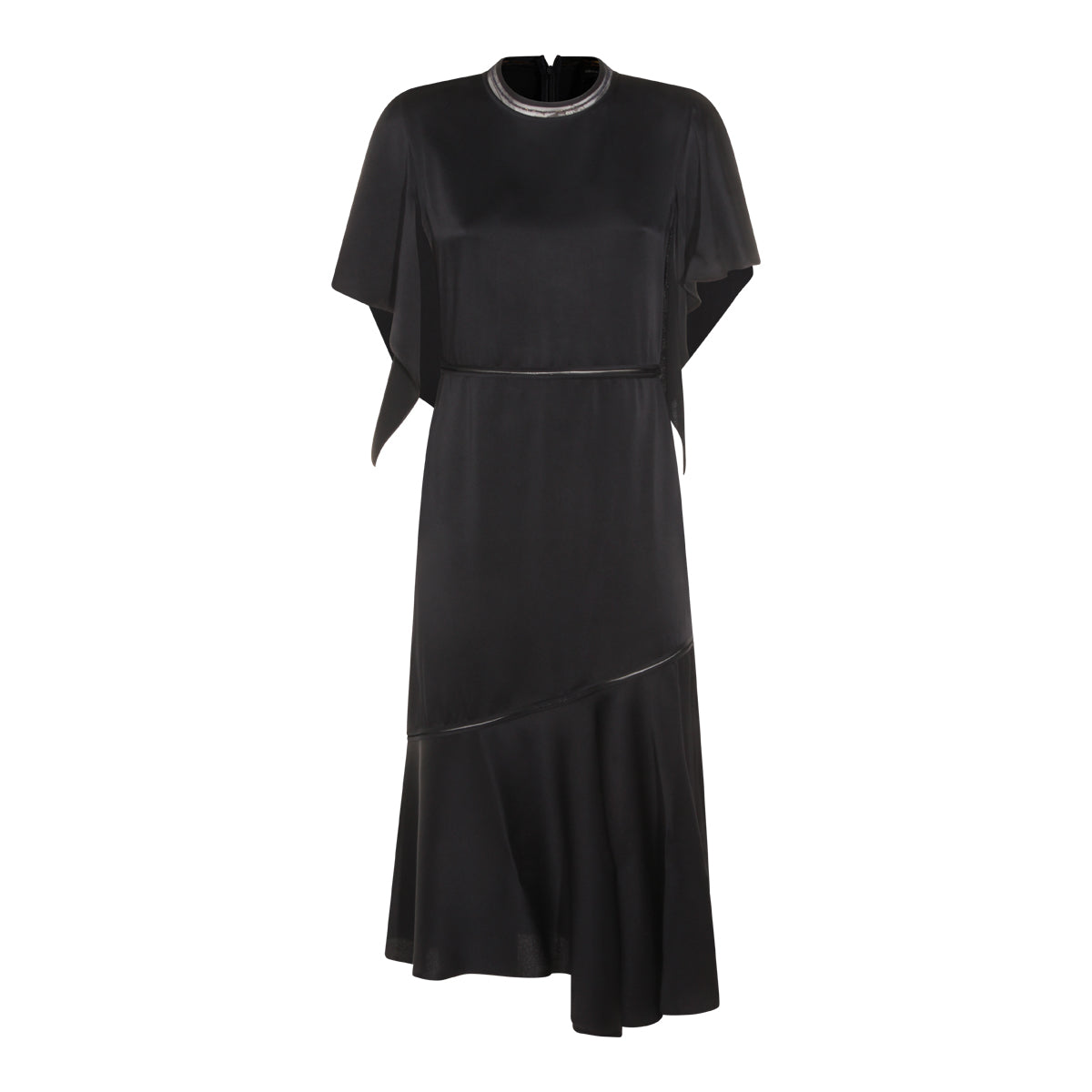 Navy Viscose Dress
