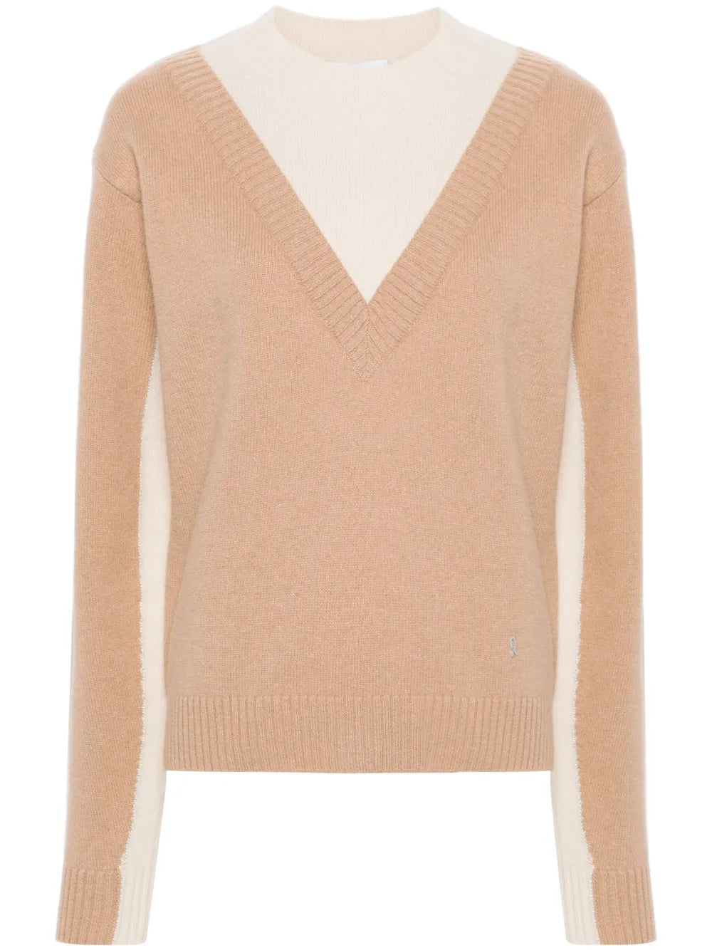 Classic Round Neck Pullover with Silhouette