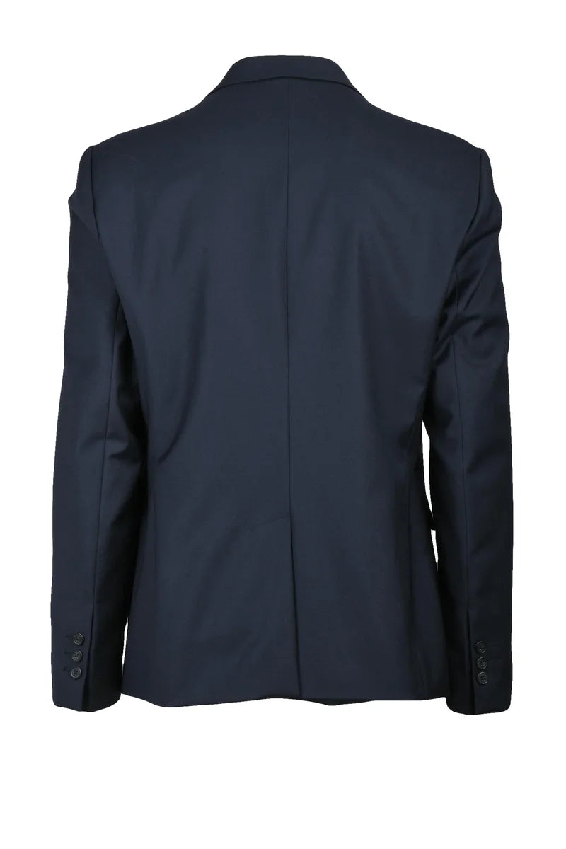 Virgin Wool Jacket - Blue