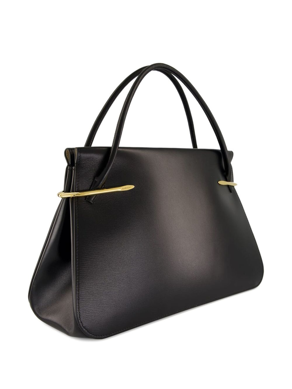Structured Trapezoidal Handbag