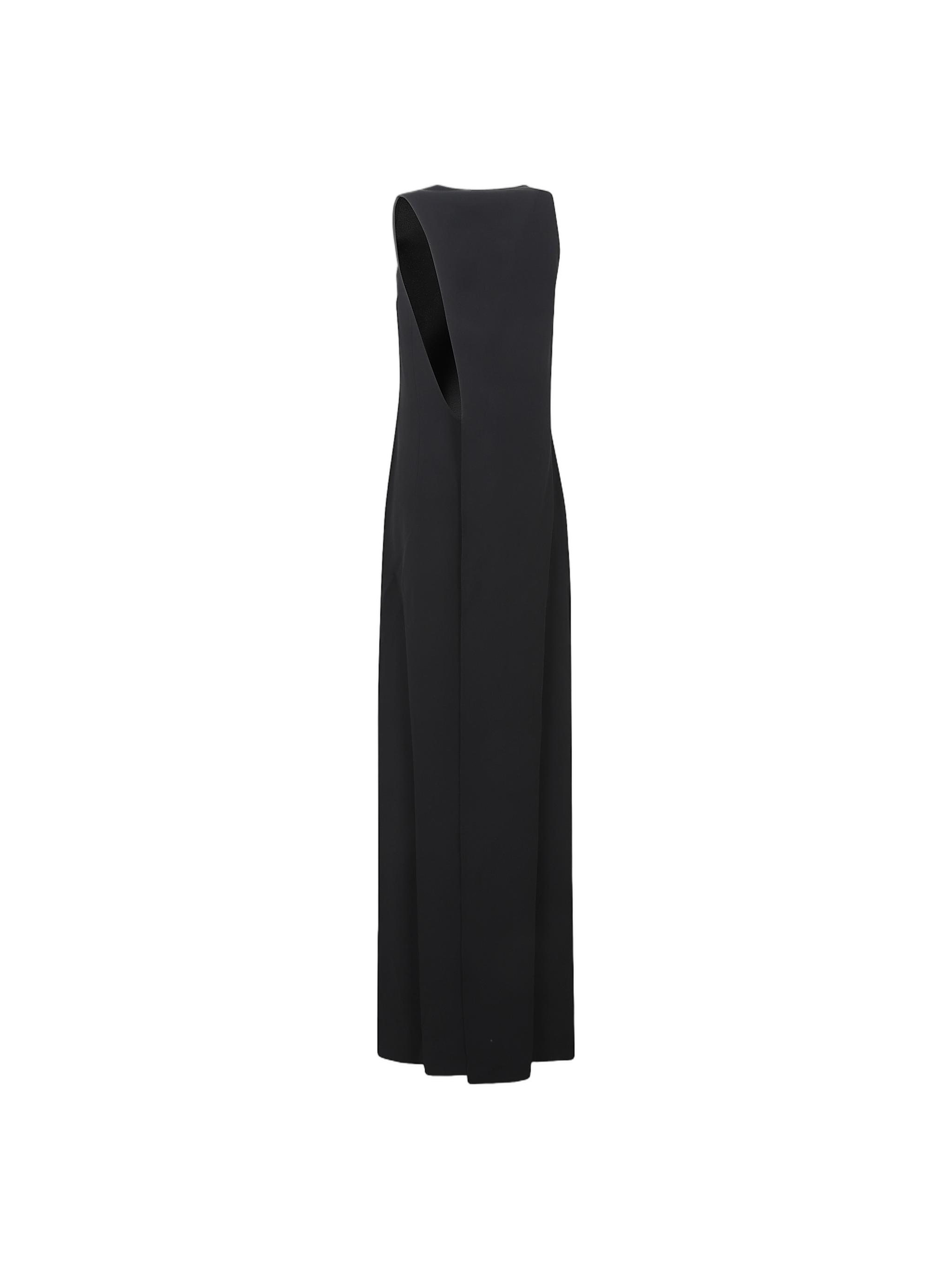 Sleek Maxi Dress With Double-G Embellishment
