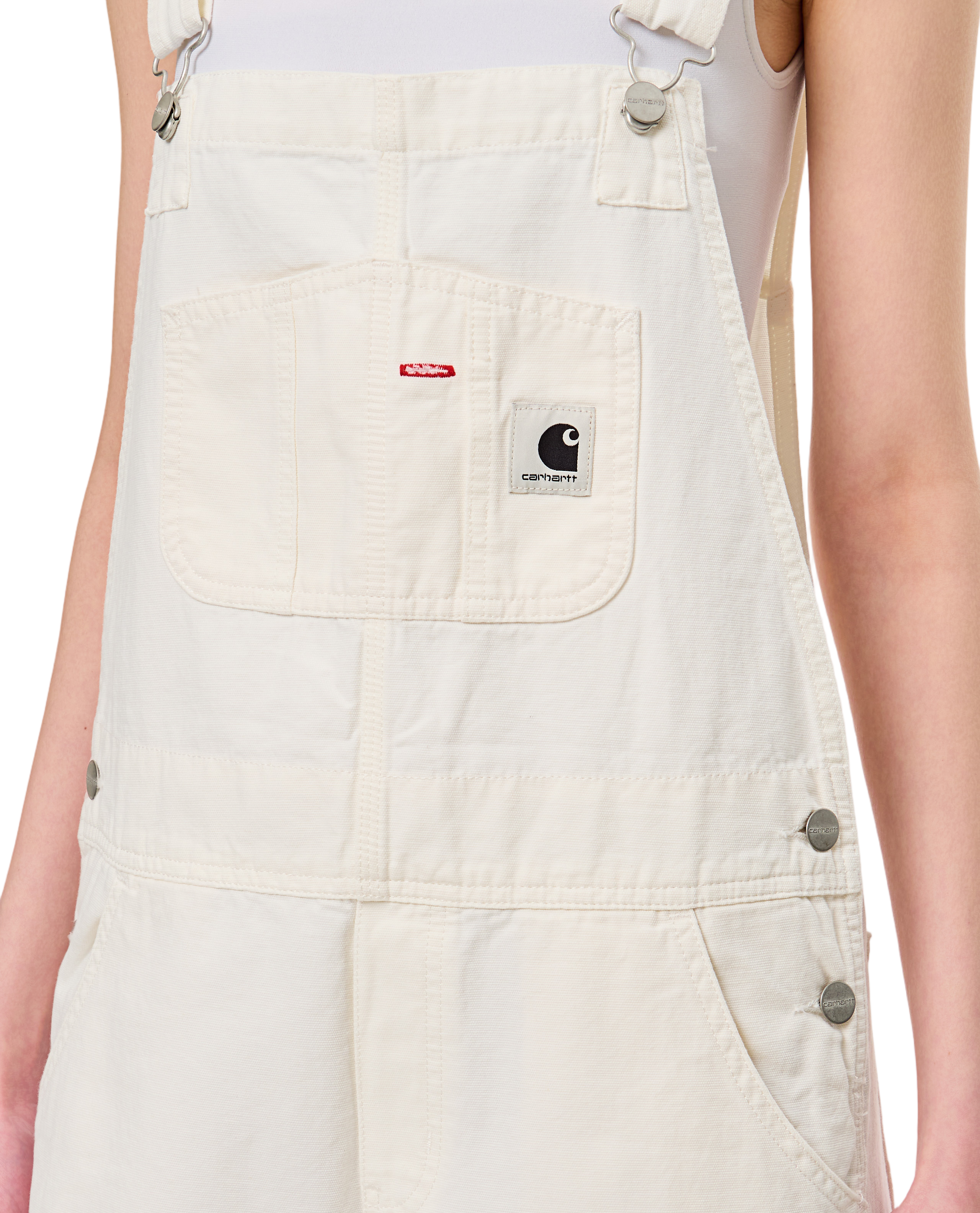 Wide-Cut Dungarees with Adjustable Shoulder Straps