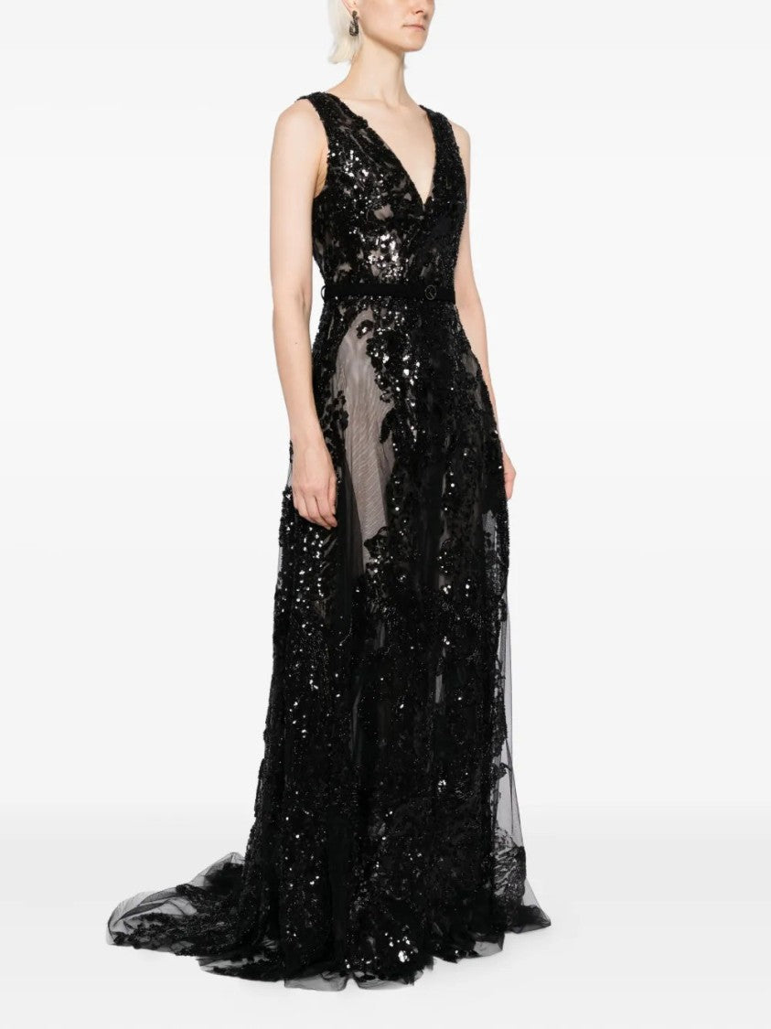 Embroidered Long Dress