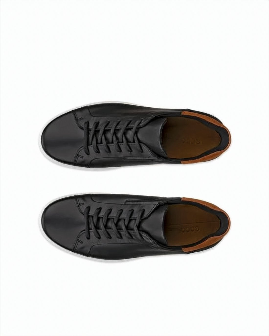 Low-Top Black Cow Leather Sneakers